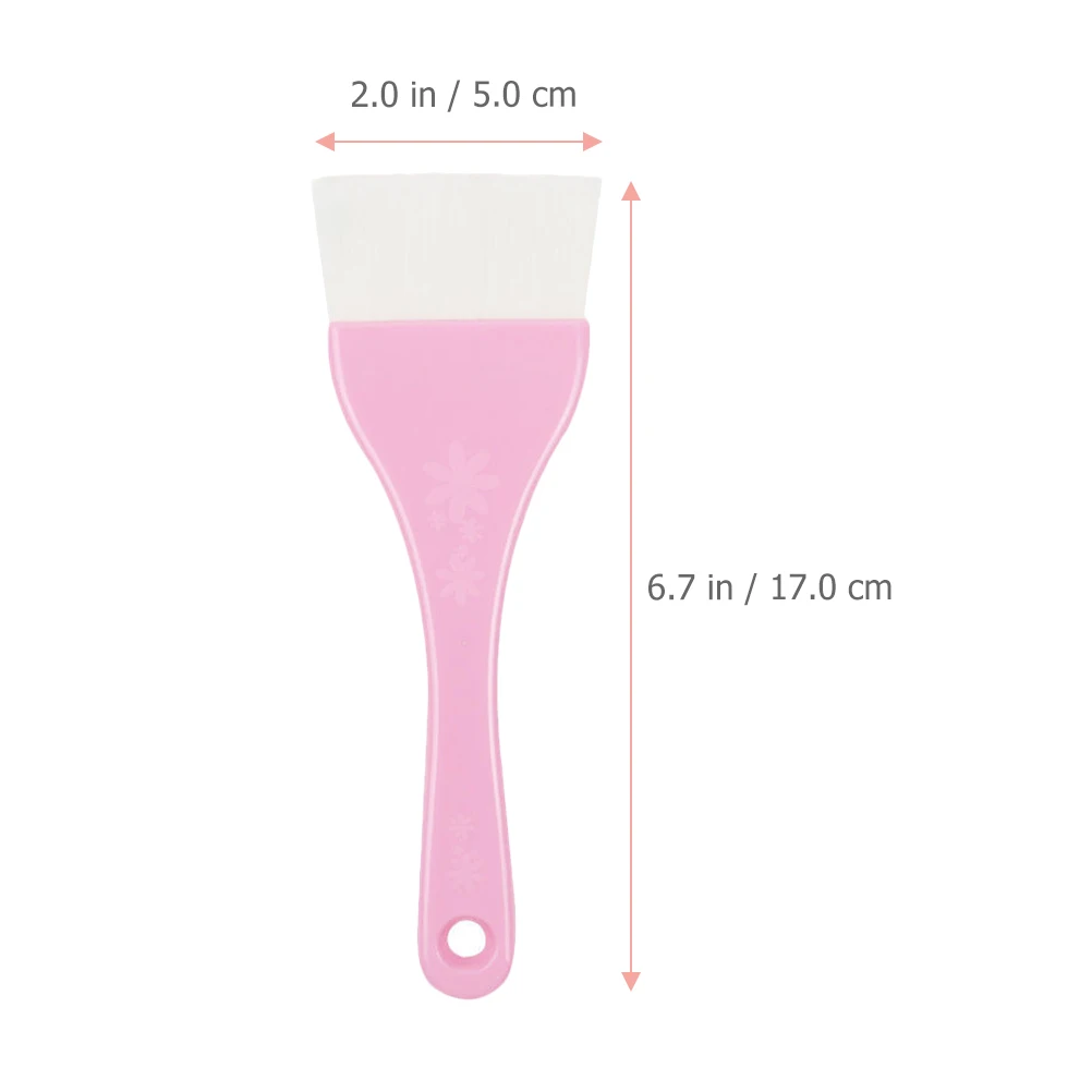 

4pcs Beauty Brushes Face Mask Applicator Pink Plastic Comfortable SkinFriendly Skincare Tool Portable Easy Clean Makeup