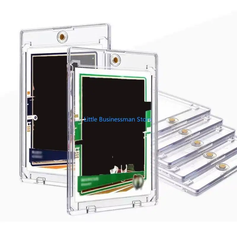 5 Stück permanenter magnetischer Kartenschutz aus Acryl für 35PT Sammler-Erinnerungsstücke M76A – Detail 5