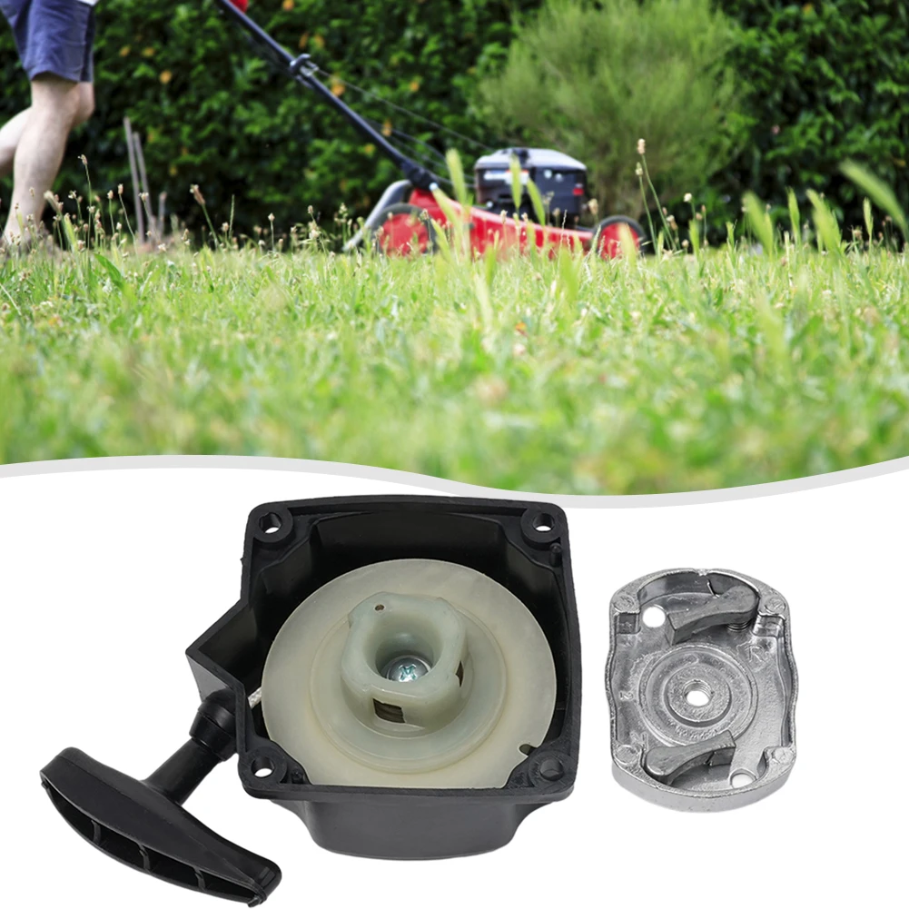 

Accessory Pull Starter For 47cc 49cc Engine Brushcutter With plate For 47cc 49cc engine Lawnmower Parts With Plate Recoil