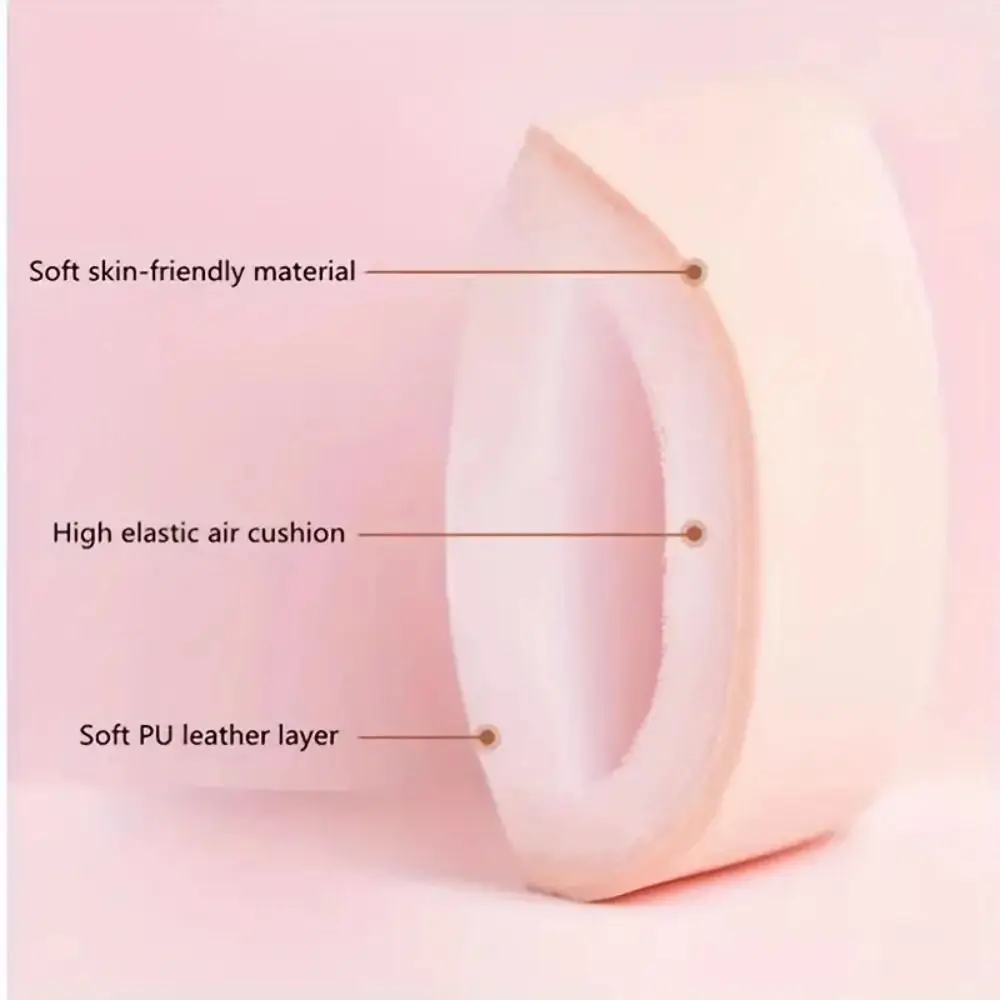 Oil Control Air Cushion Powder Puff Long-lasting Triangle Round Rectangle Shaped Cosmetic Puff Reusable Dry And Wet Dual Use