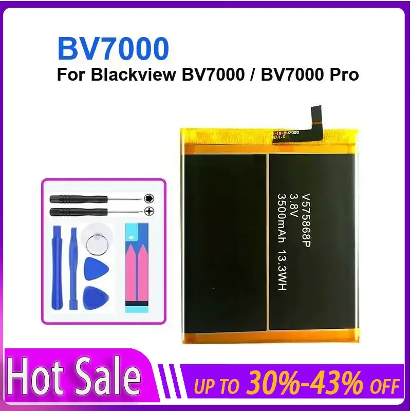 

Аккумулятор 3500 мАч для мобильного телефона Blackview BV7000 BV 7000/Bv7000 Pro Bv7000pro Аккумуляторы Гарантия Bateria + трек-код