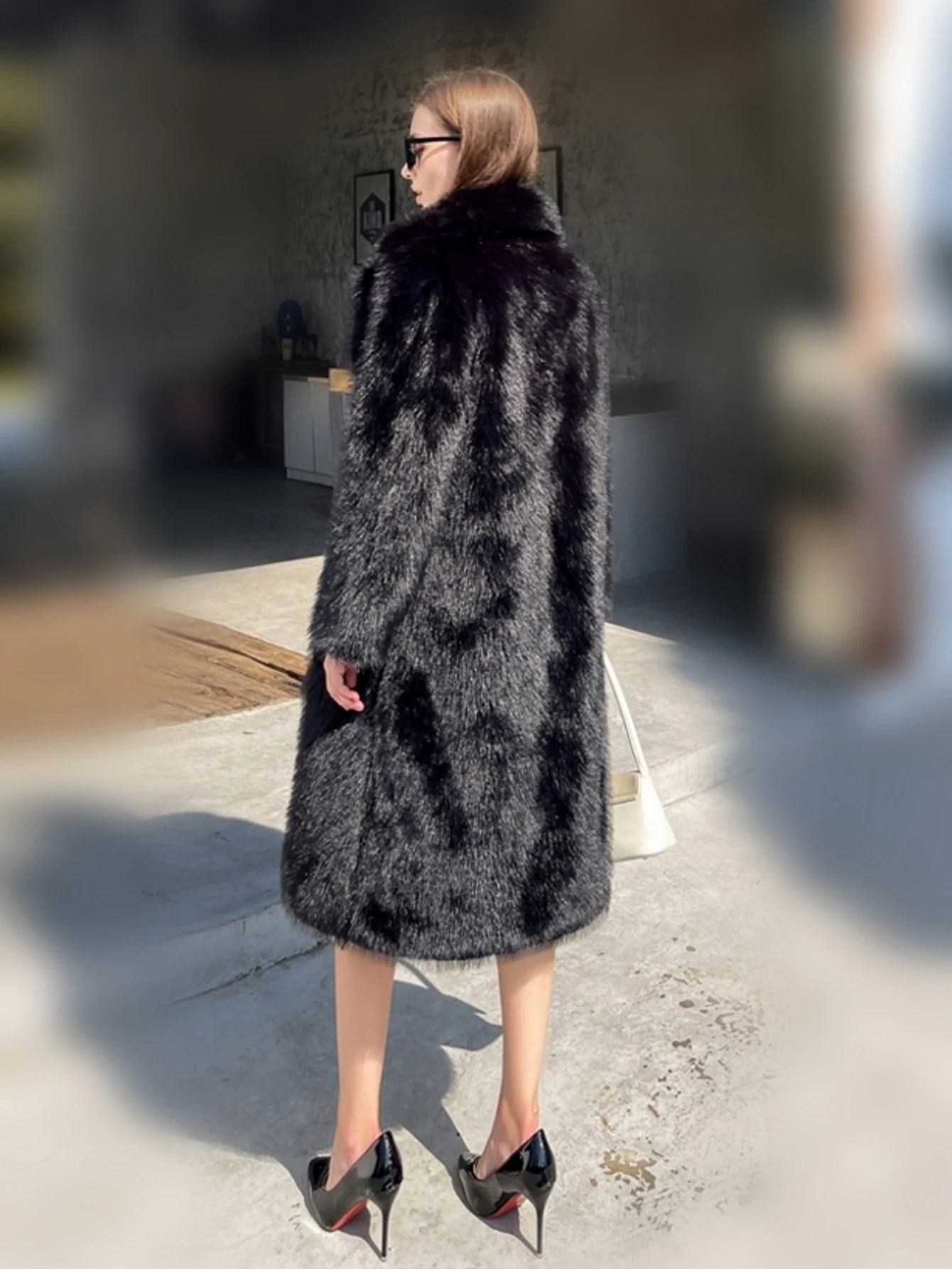 Куртка оверсайз для женщин, новинка 2024, осенне-зимняя теплая плюшевая уличная одежда, свободная женская верхняя одежда, пальто Roupas Feminina