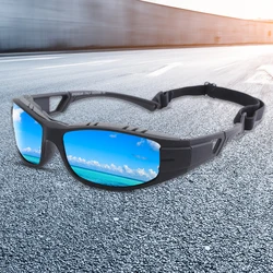 Oogverblindende Coole Heren Sport Gepolariseerde Zonnebril Voor Mannen Vrouwen Getinte Lens Vissen Ski Expeditie Klimmen Bergen Uv400