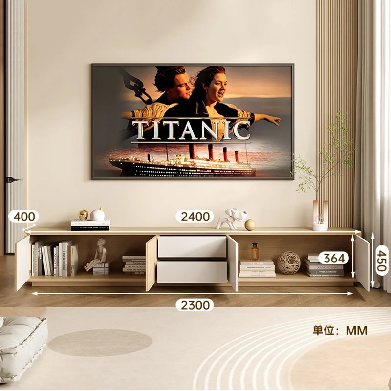 Mueble organizador de madera para TV, soporte universal con almacenamiento, cajones de diseño, lujo, exhibición moderna, mesa de TV móvil, muebles para TV, mobiliario para el hogar.