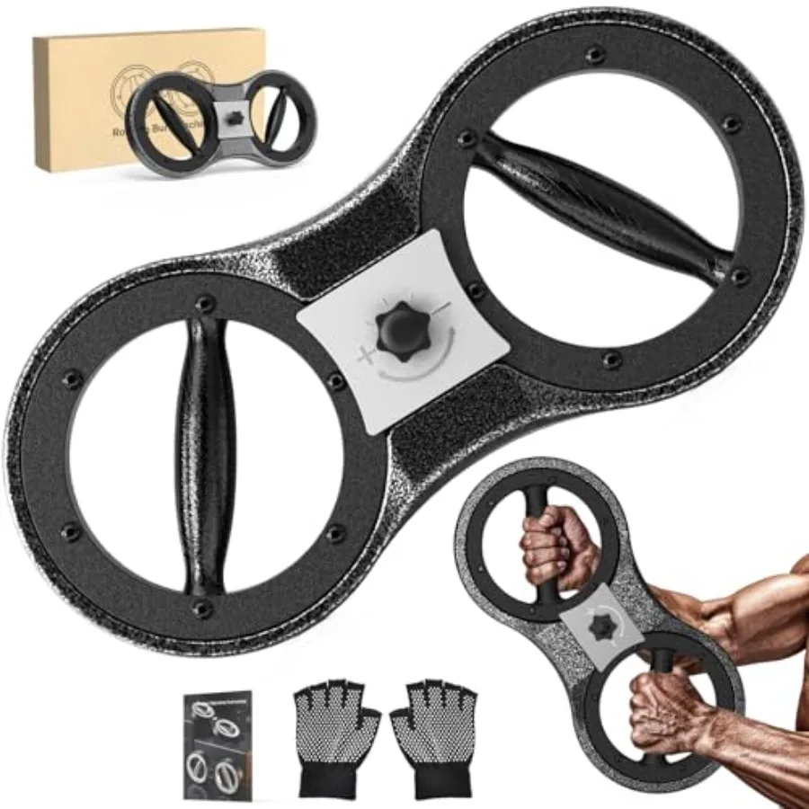 

Upgraded 360° Rotating Shoulder, Arm Trainer with Enlarged Inner Ring, Heavy-Duty Steel Build, Portable Home Gym Equipment for
