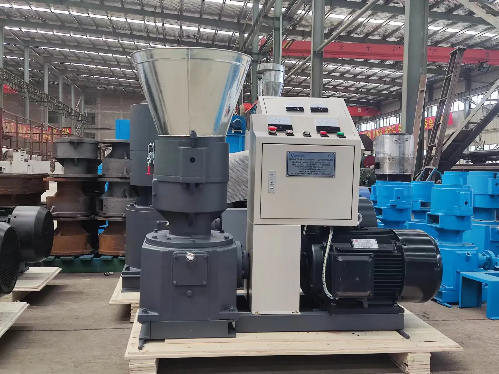 Animal Feed Grinder Mixer Pelletizer Granulator Production Line Pelletizer Machine For Animal Feeds Home Use