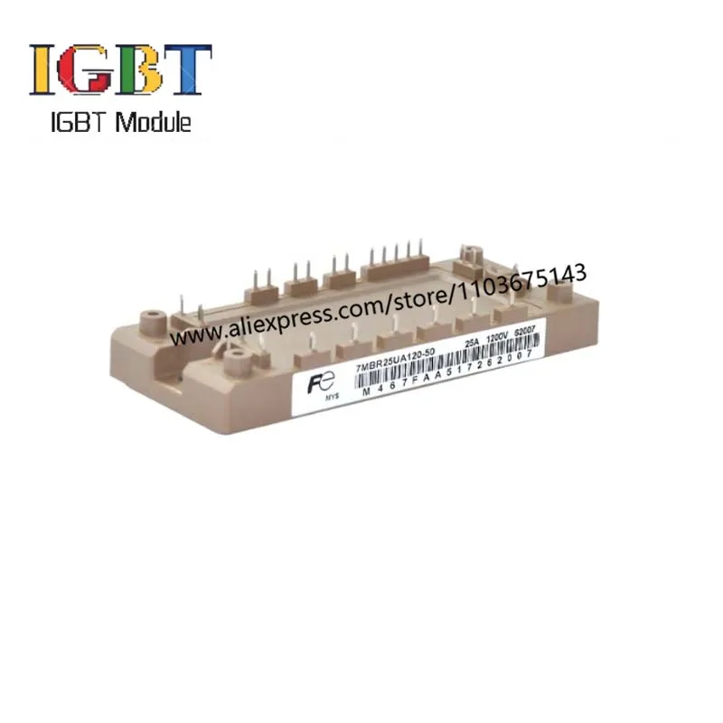 Módulo IGBT 7MBR15UA120-50  7MBR25UA120-50 7MBR35UA120-50 7MBR50UA120-50 7MBR50UA120