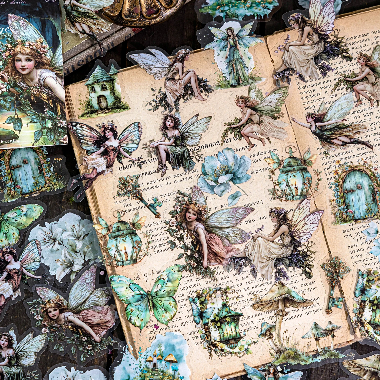 JIANQI 40 szt. Naklejki dekora – Embellishments For Scrapbooking recenzja i cena