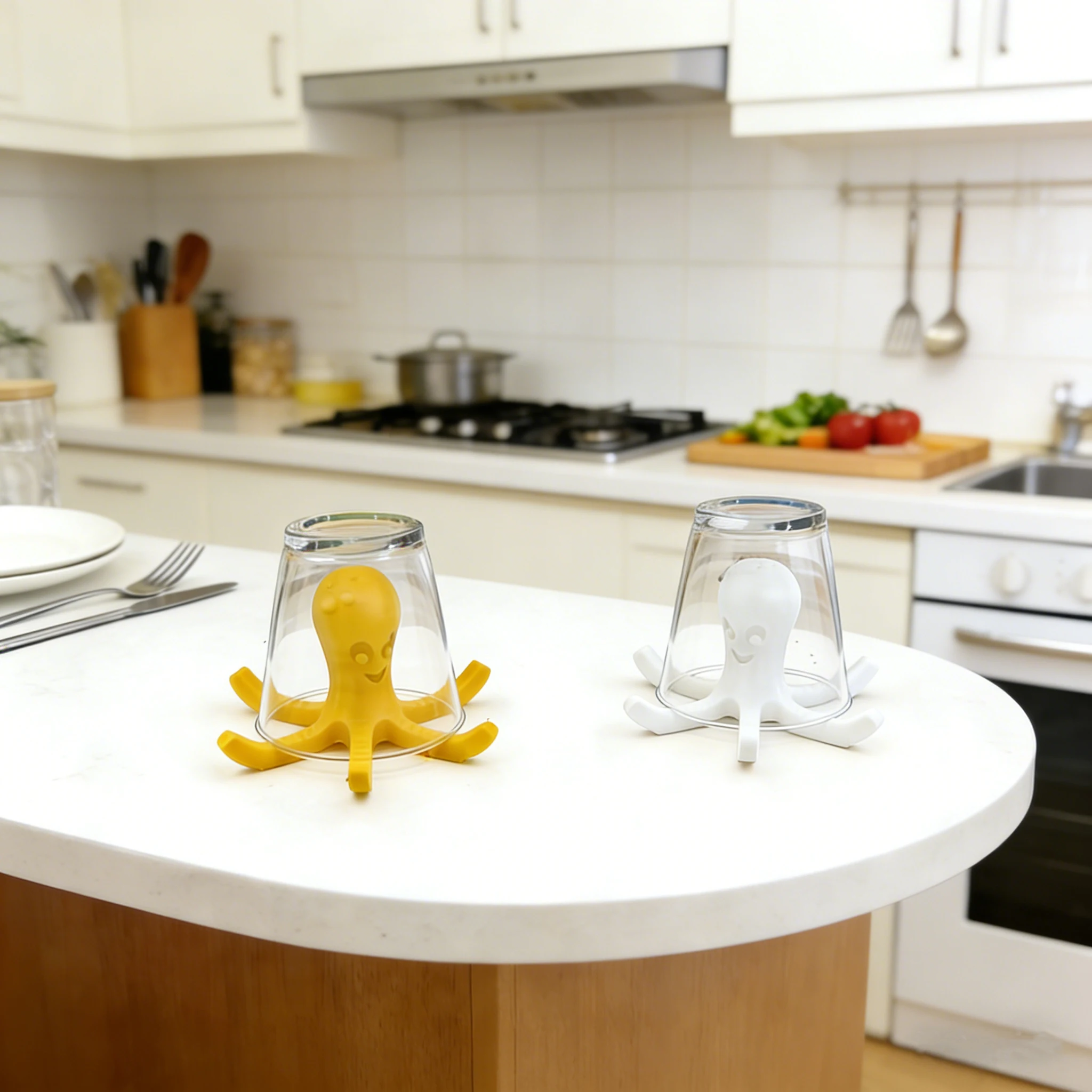 3D Printing Warehouse - 3D-gedruckter Tintenfisch-Becherhalter: Ein magisches Gerät zur