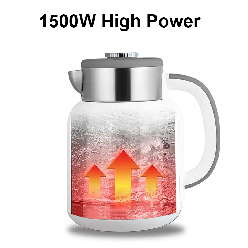 Temperature Control Keep-Warm Electric Kettle Stainless Steel Thermostat Hot Water Heating Boiler Thermos Bottle Tea Pot Heater