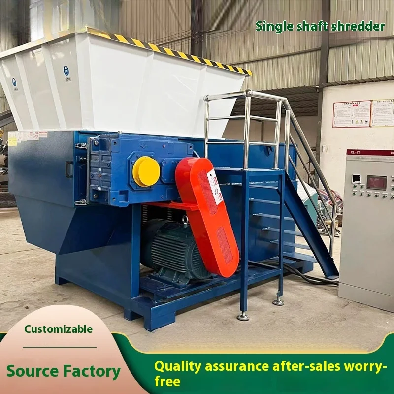 

Multi Functional Single Axis Plastic Pipe Shredder, Sheet Edge Crusher, Waste Recycling Form Shaft Shredder