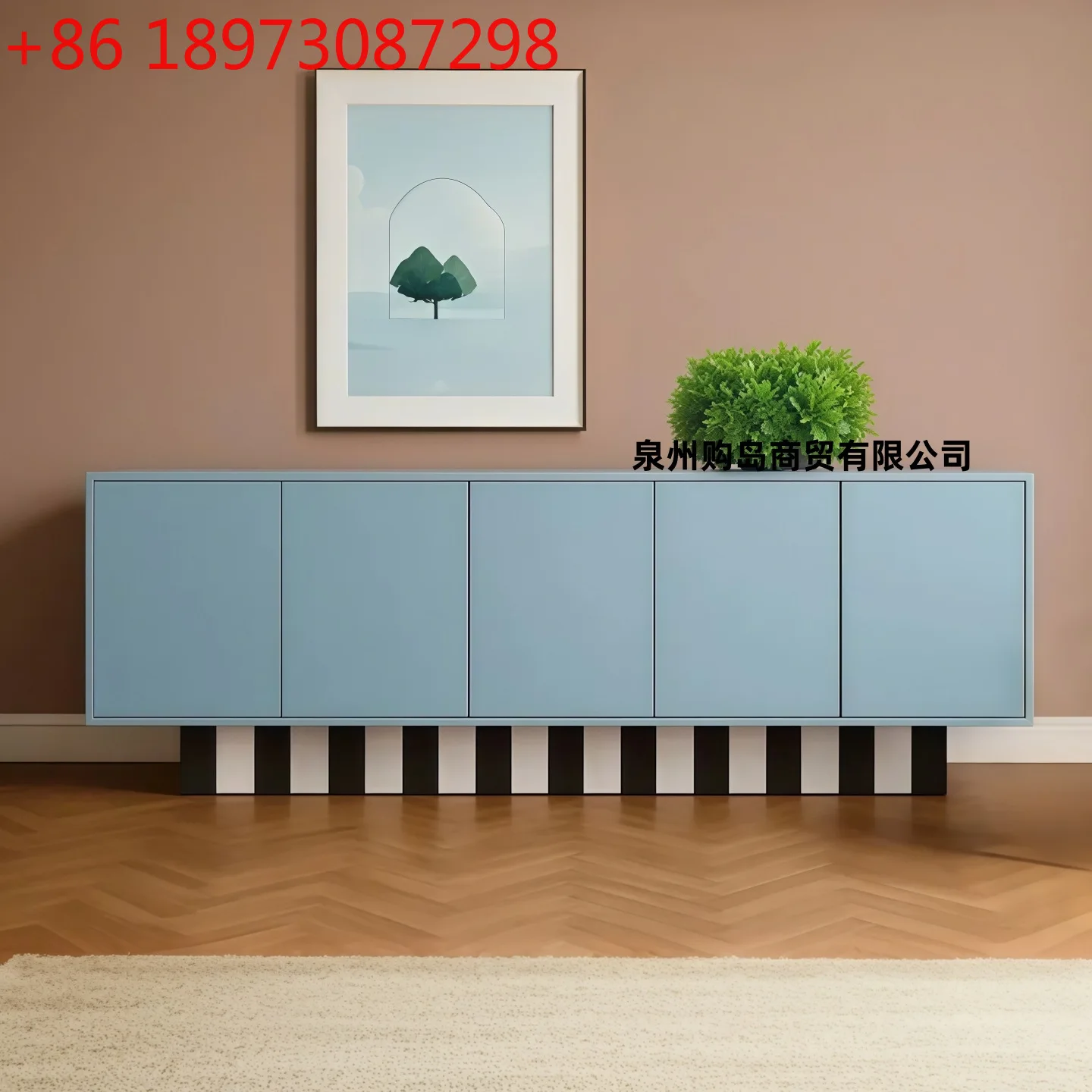 

Italian minimalist paint side cabinet entrance entrance modern storage locker