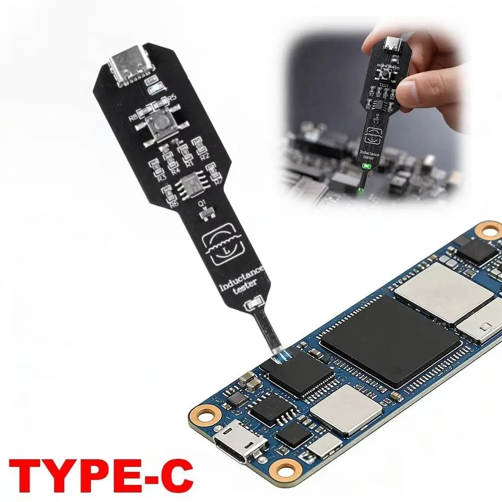 Third Generation Motherboard Coil Tester High Accuracy Strong Stability Inductor Detector Tool Quick Investigation Easy To Use
