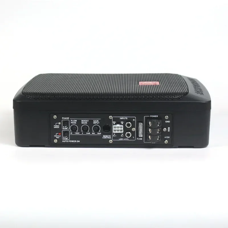 Durable12V  Overweight Bass Car Audio Upgrade Active High Power Car Modification Ultra Thin Seat Subwoofer