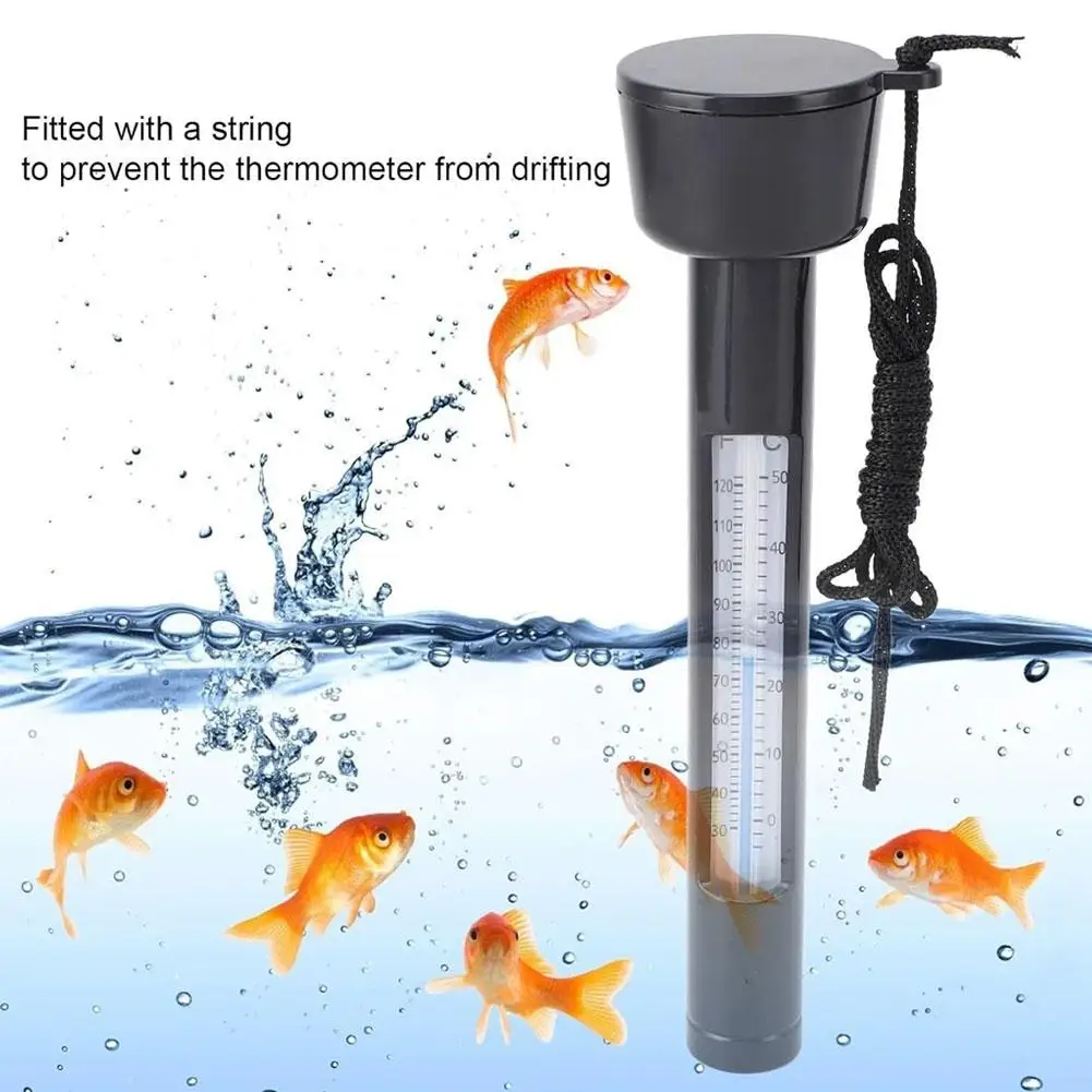 1/2 Stück Wasserdichter Schwimmender Pool-Thermometer, Temperaturmessgerät für Außen- und Innen-Schwimmbäder, Spas und Whirlpools – Detail 11