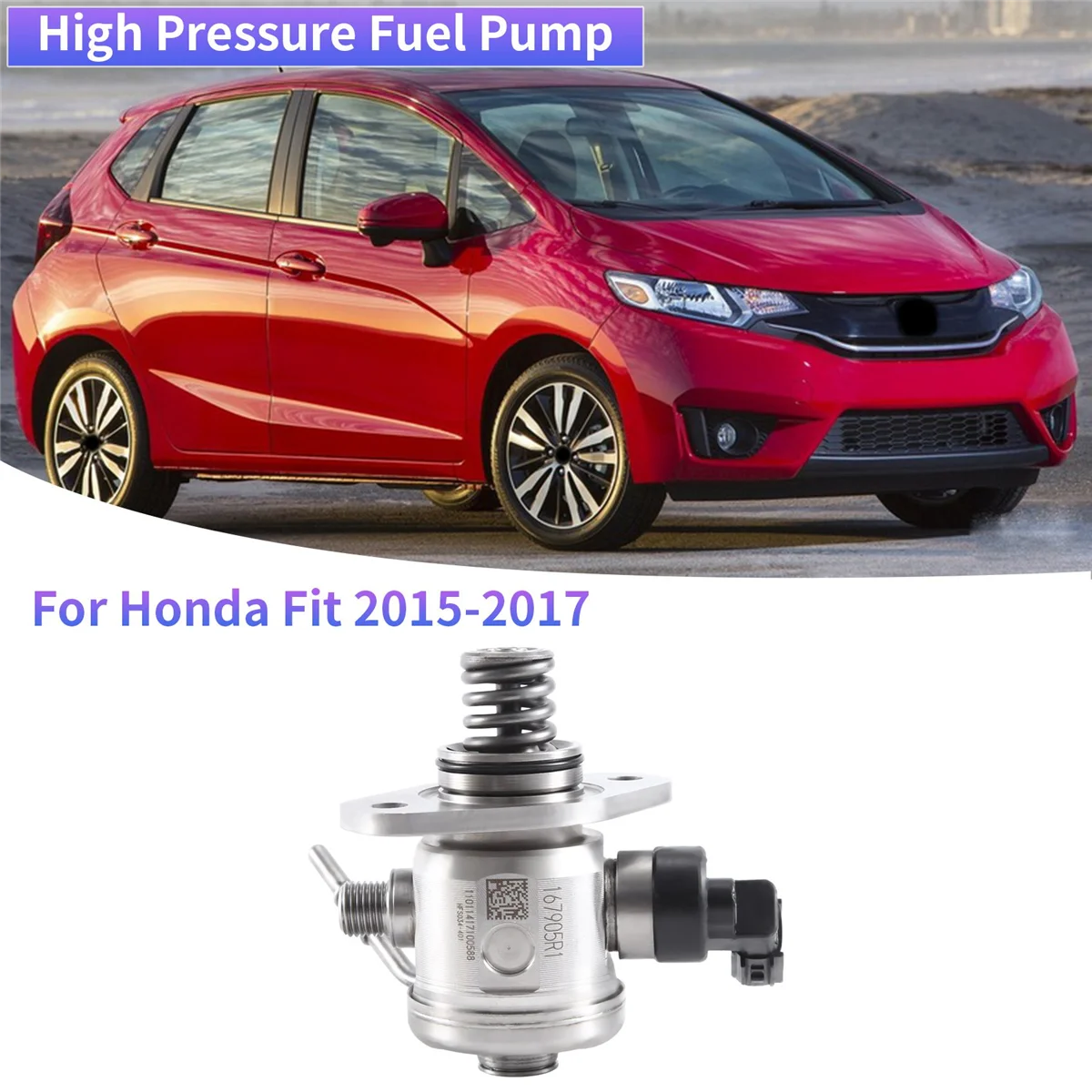 New High Pressure Fuel Pump for Honda Fit 2015-2017 16790-5R1-J01