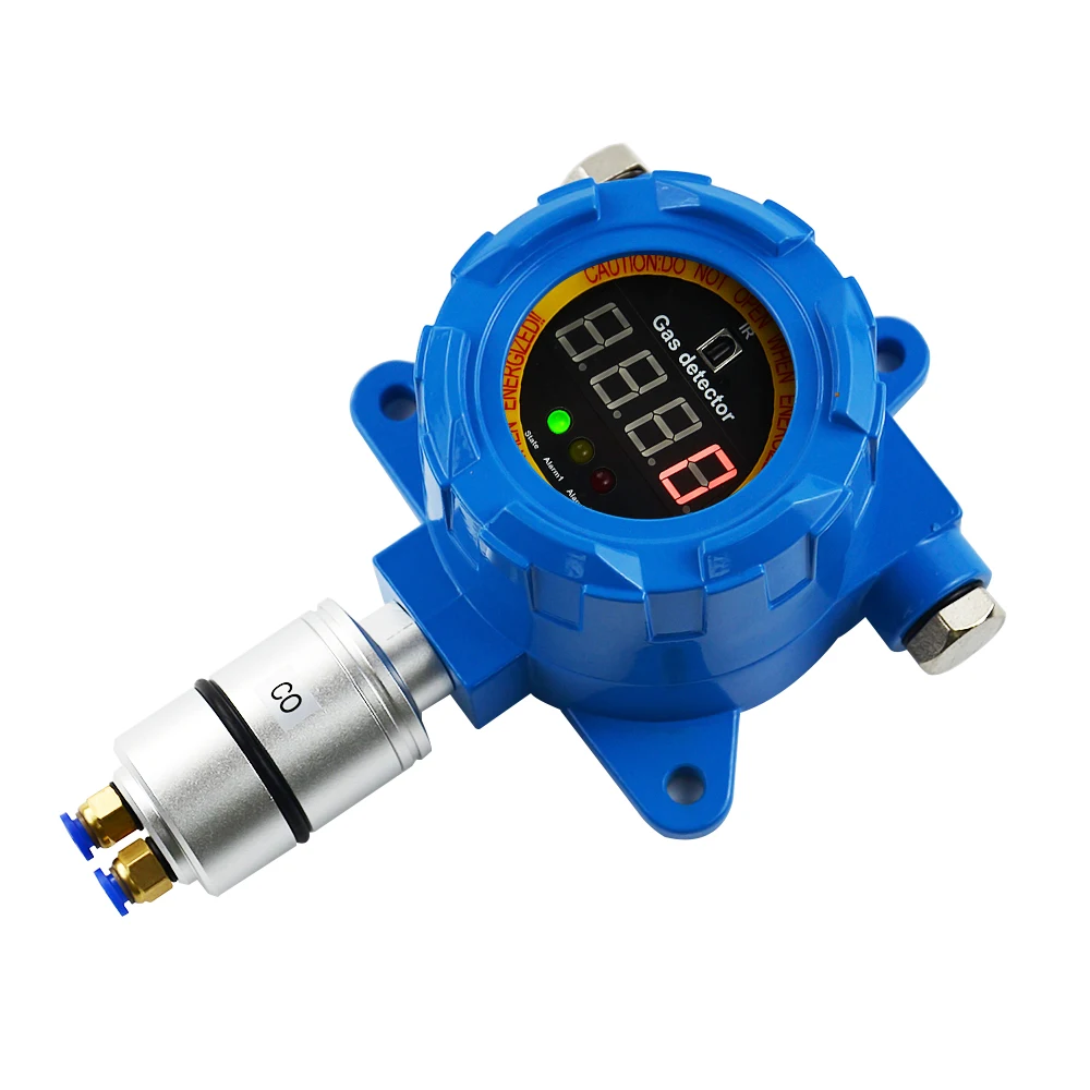 การใช้เครื่องตรวจจับก๊าซไฮโดรเจนซัลไฟด์ H2S แบบคงที่ในท่อส่ง