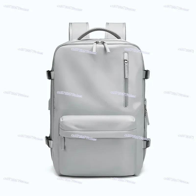 Men's Simple Large Capacity Travel Backpack Women's Casual Korean Edition Junior High School High School Student School Bag