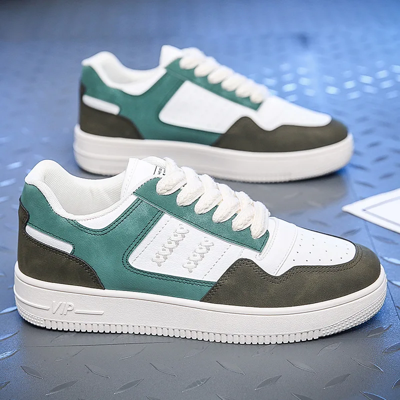 

Men Sneakers Spring Autumn Fashion Mens Casual Shoe Platform Non-Slip Outdoor Running Shoes Man White Vulcanized Shoe Zapatillas