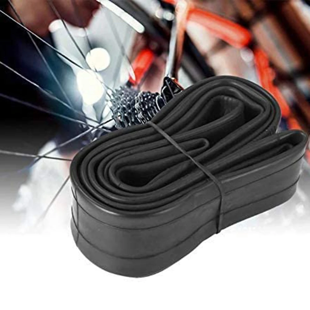 700X35C/38C/40C/43C Bike Inner Tube with Schrader Valve 48mm, 2 Pack Bike Tire Tube for 700C Road Bicycle