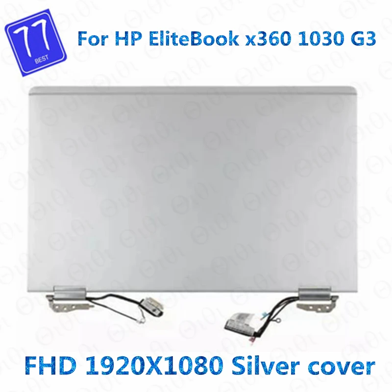 Imagem -02 - Original L31868001 L31869-001 L31870-001 13.3 Tela de Toque do Portátil para hp Elitebook X360 1030 g3 Substituição Conjunto Dobradiças