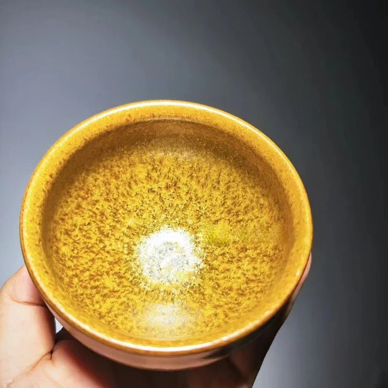 Gold Gui Master Cup, Jianzhan Tea Roasted with a Diameter of 9, a Height of 6, Capacity of 200 ml, General Gui