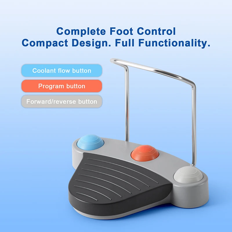 AZDENT Dentalimplantatmotor, bürstenloses chirurgisches Implantatsystem, LED-Touchscreen, 8 Programme, elektrisches System für Knochenchirurgie – Detail 6