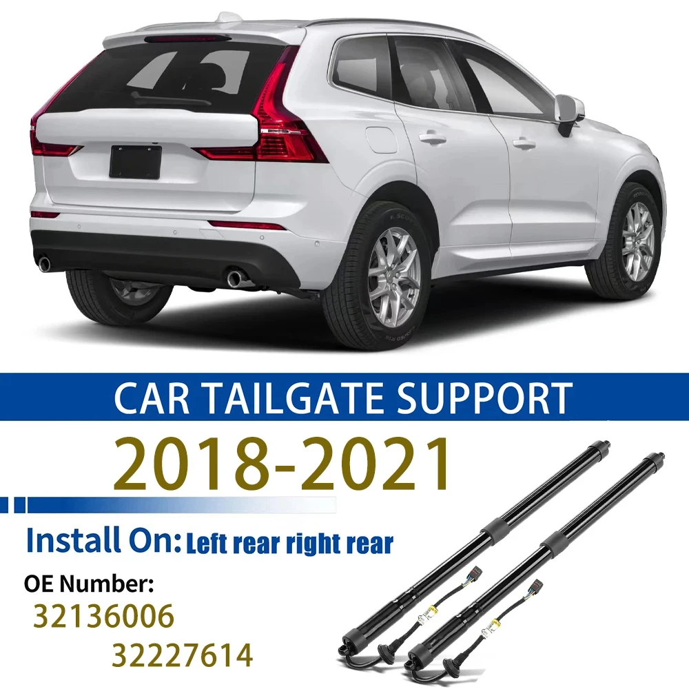 

For 2018-2021 Y26 Volvo XC60 Tailgate Support Rod Rear Tailgate Strut Electric Support Struts 32136006 32227614 31420455
