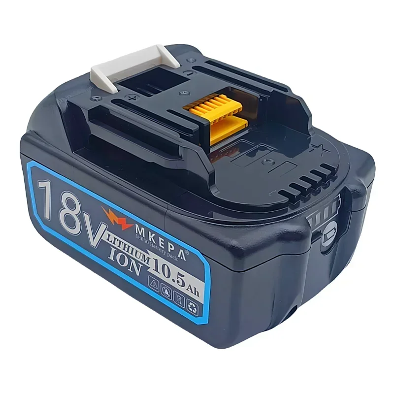 BL1860 18V 10.5Ah battery and charger for 18V battery charging replacement BL1840 BL1850 BL1860 BL1860B tool battery