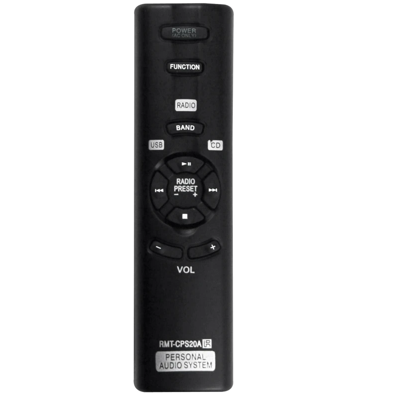 RMT-CPS20A RMTCPS20A Replace Remote Control For Sony Personal Audio System ZS-PS20CP