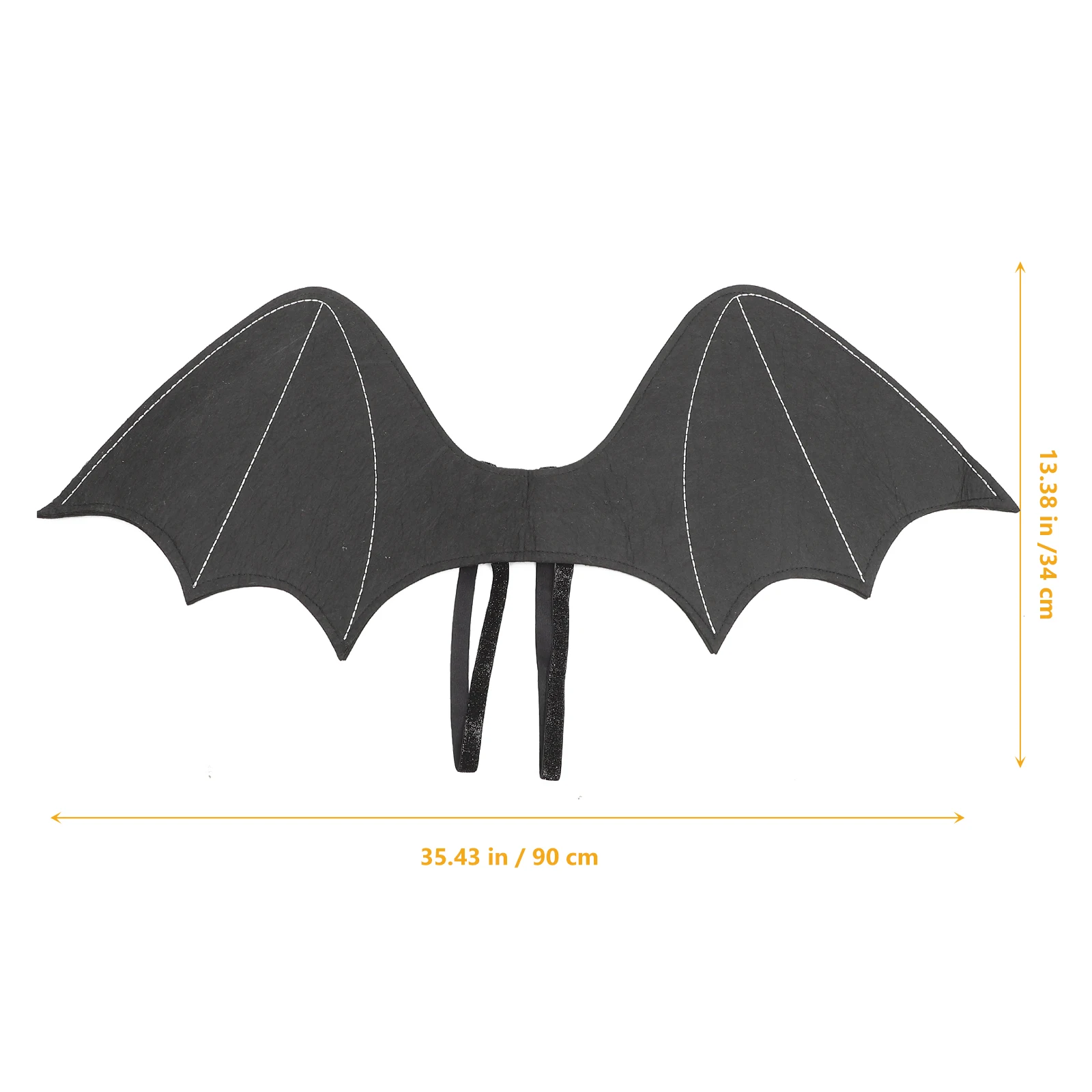 

Bat Wings Costume Accessory Halloween Button Operated Simulated Parent Child Dress Up Cosplay Prop