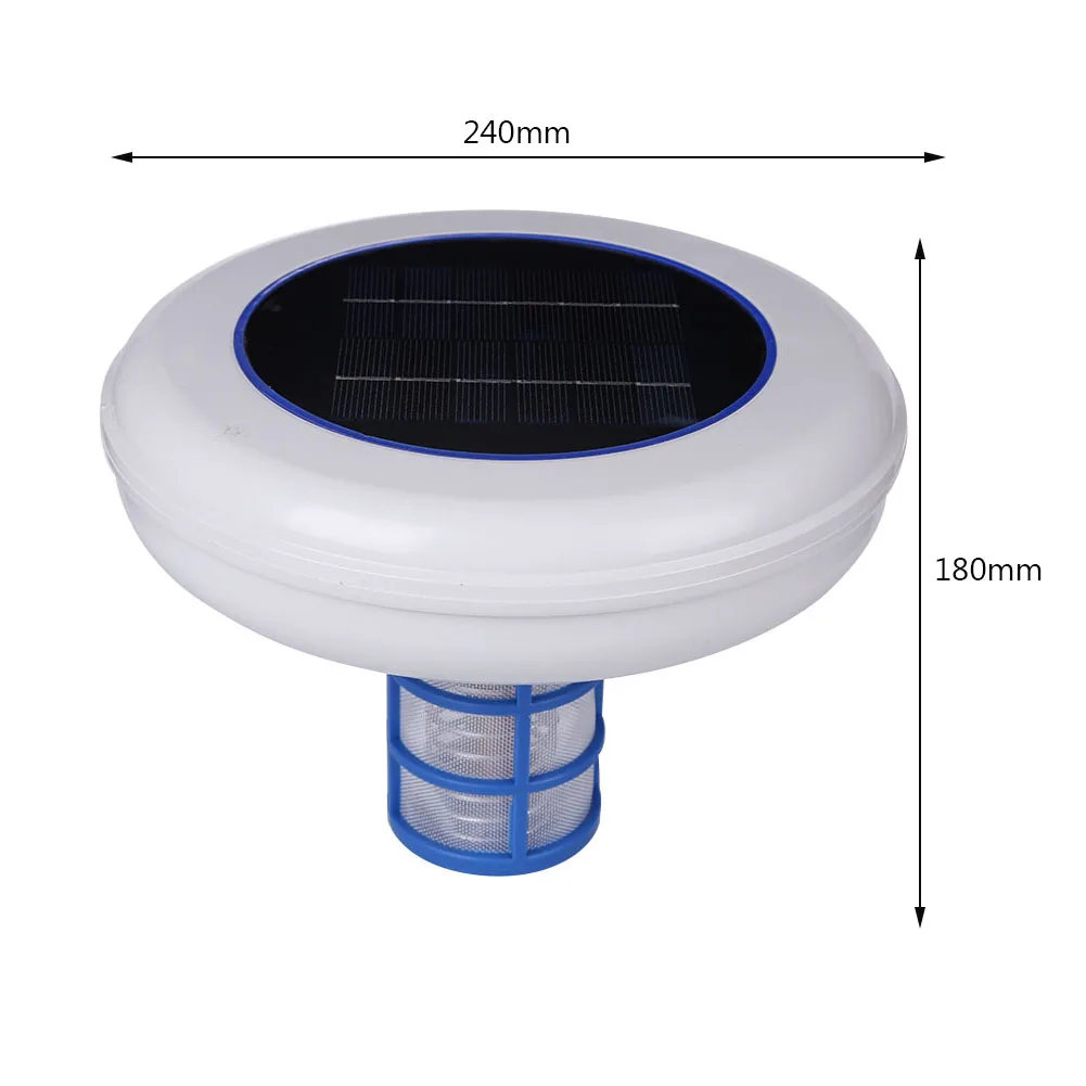 Swimming Pool Purifier Solar Pool Ionizer Copper Silver Ion Swim Water Cleaning Tools Algae Resistance Lower Chlorine