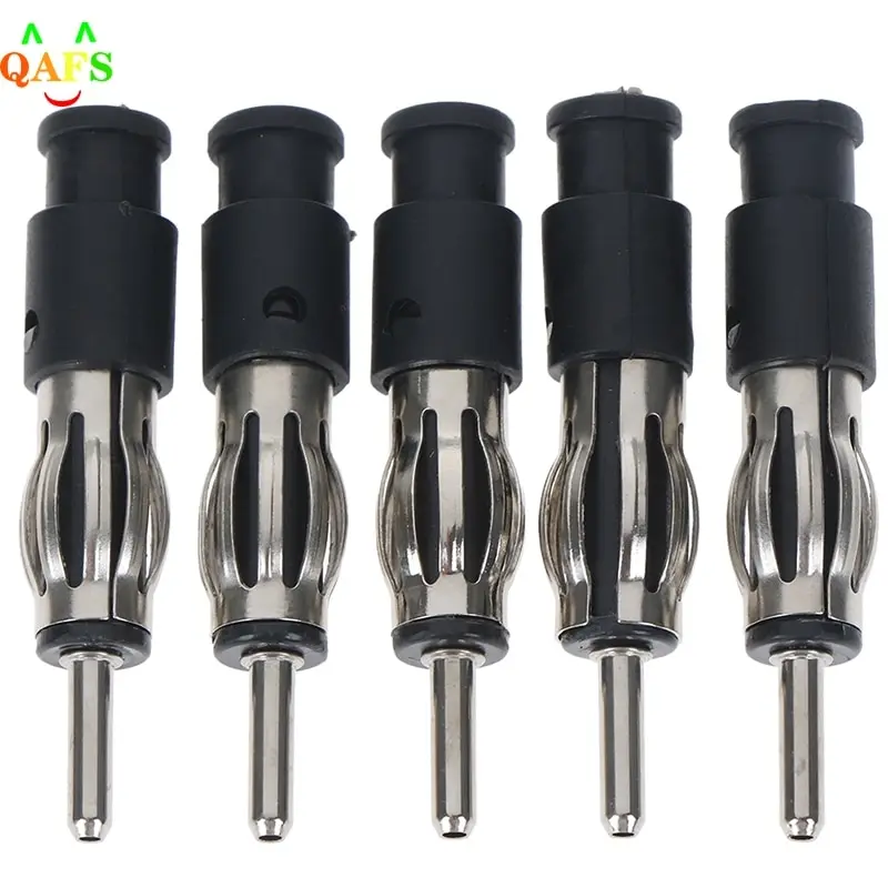 New 5 pcs/lot Car CD Radio Male Aerial Antenna Plug Adapter Plastic Handle Connector