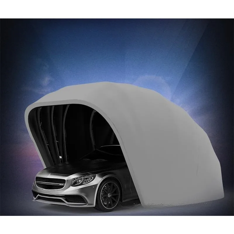 5.9 meters semi-automatic fully automatic mobile folding garage telescopic car awning dust-proof carport
