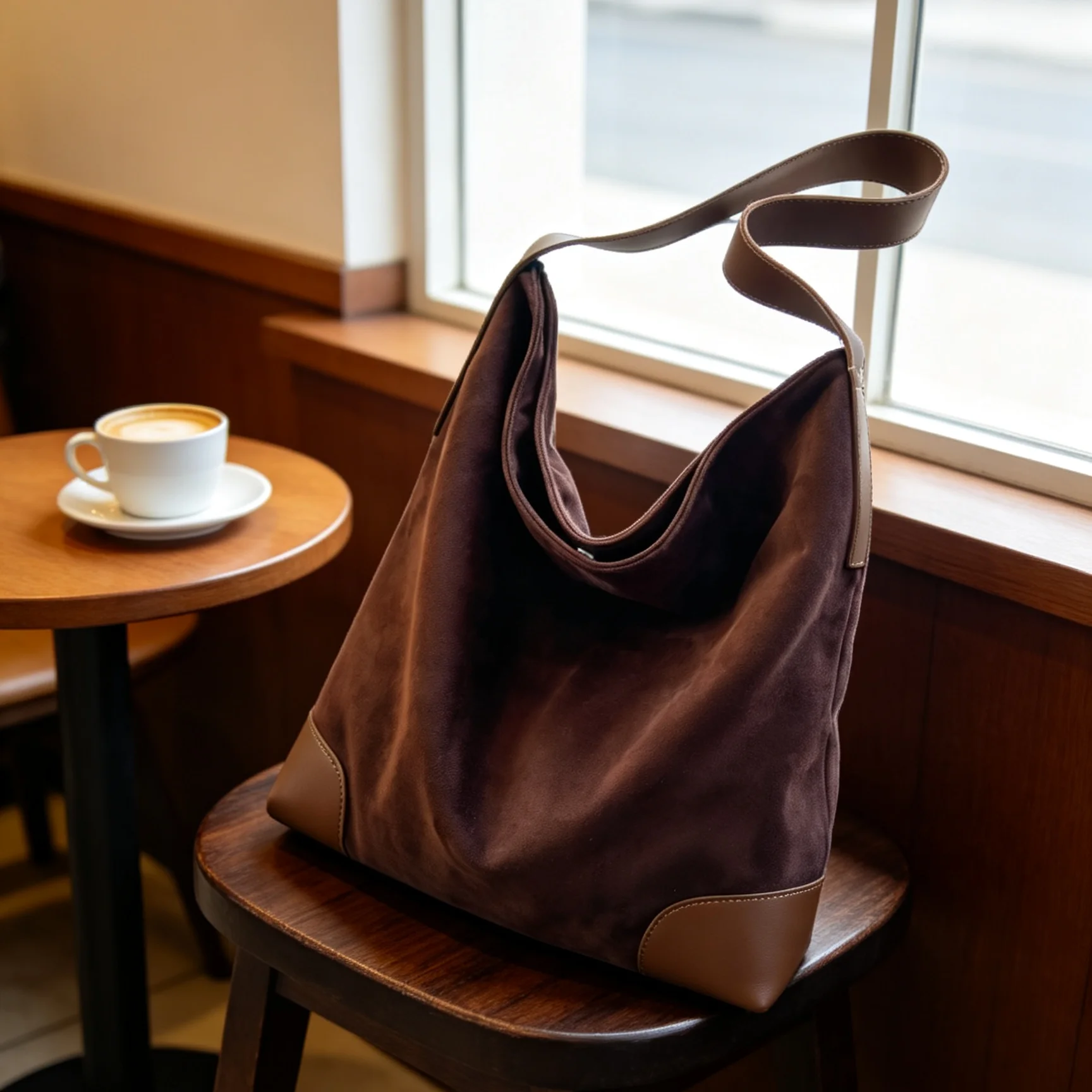 Soft Trendy Shoulder Tote Bag, Roomy Daily Commute Handbag, Elegant Lazy Style Hobo Purse, Popular Outdoor Casual Shoulder Bag