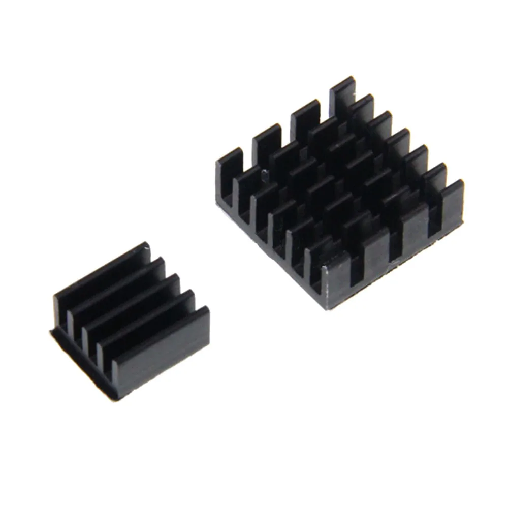

2Pcs Aluminum Radiator Heat Sink Cooler Kit for 3b 3b Plus Pcb Heat Sink Cooling Block Aluminum Radiator