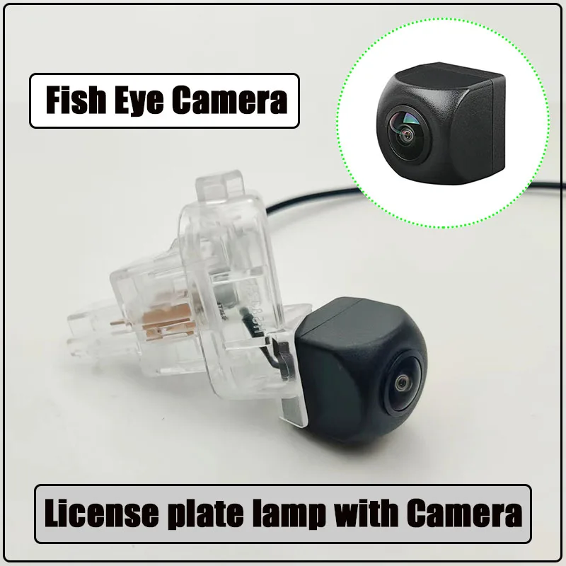 Rear View Camera  For Mazda 3  Hatchback BM BN 2014~2018 Accessories Work With Factory Unit Backup Reverse Parking Fish Eye CAM view 3