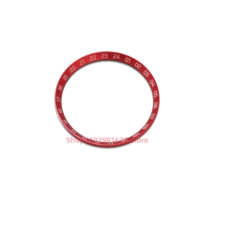 SKX007 30.5mm Watch Parts Copper White Red Green Blue Chapter Ring 24Hours Index Fit For SKX007 SKX009 SKX013 NH35 NH36 Movement