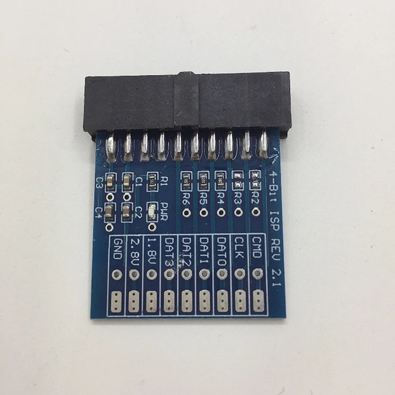 New Adapter JTAG , ISP 4-BIT ISP REV 2.1 For Easy Jtag Plus Box / ESAYJTAG Tool