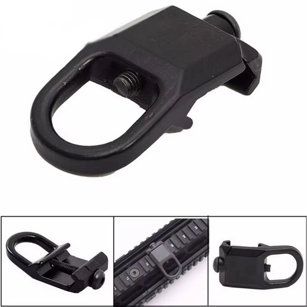 Taktyczna klamra RSA GBB QD Sling Steel Mount Airsoft Rifle Fit 20mm Picatinny Weaver Rail Akcesoria do broni myśliwskiej