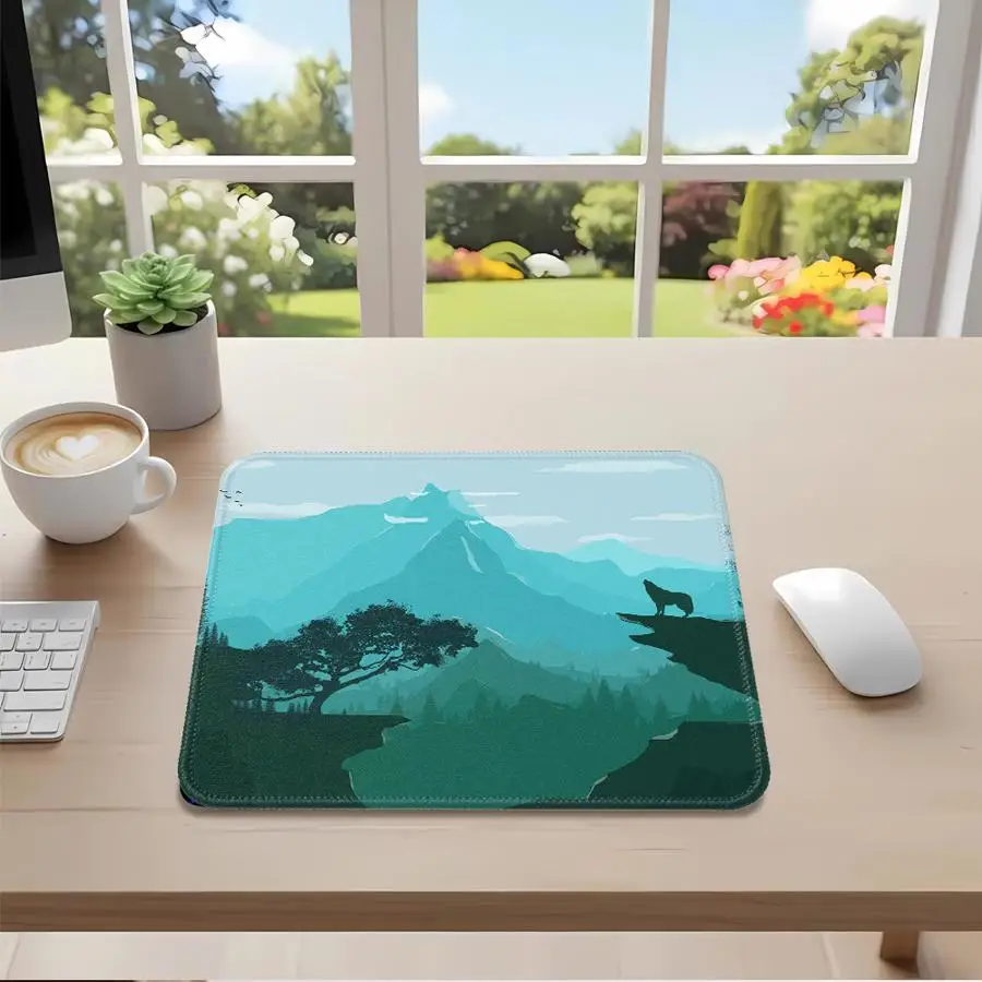 

Mouse Pad Keyboard Mouse Pad Game Console Pad office Pad Computer Laptop Pad Desk accessories Anti slip Anime Mysterious Island