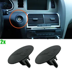 2PCS For Audi Q7 4L 2007 2008 2009 2010 2011 2012 - 2015 Auto Ignition Switch Lock Barrel Key Hole Keyhole Cap Plug ClipS New