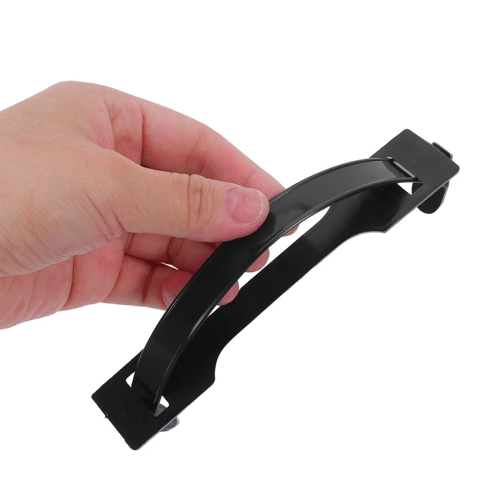 50Pcs Carton Grab Handle Black Heavy Duty Plastic Carry Handles for Moving Lifting Packaging Boxes Storage Box Handle