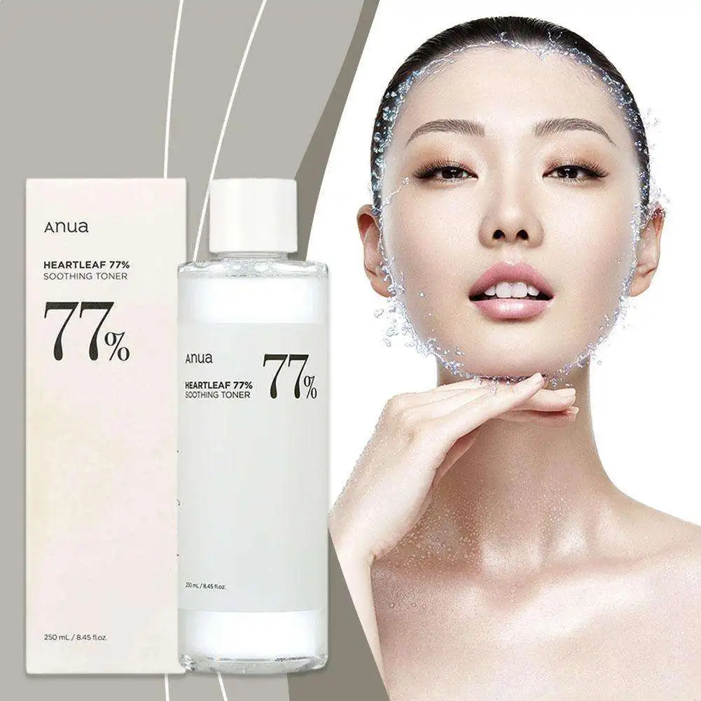 Anua Heartleaf 77 Soothing Toner pH 5.5 Trouble Care, Calming Skin, Refreshing, Hydrating, Purifying, Cruelty Free for skin Care