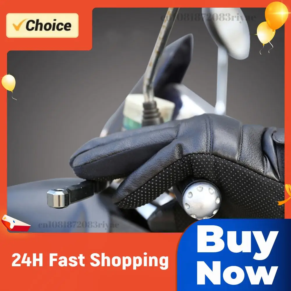 

Перчатки с электрическим подогревом, ветрозащитные, с сенсорным экраном, грелки для рук, мягкие кожаные перчатки с подогревом из искусственной кожи для кемпинга, пешего туризма