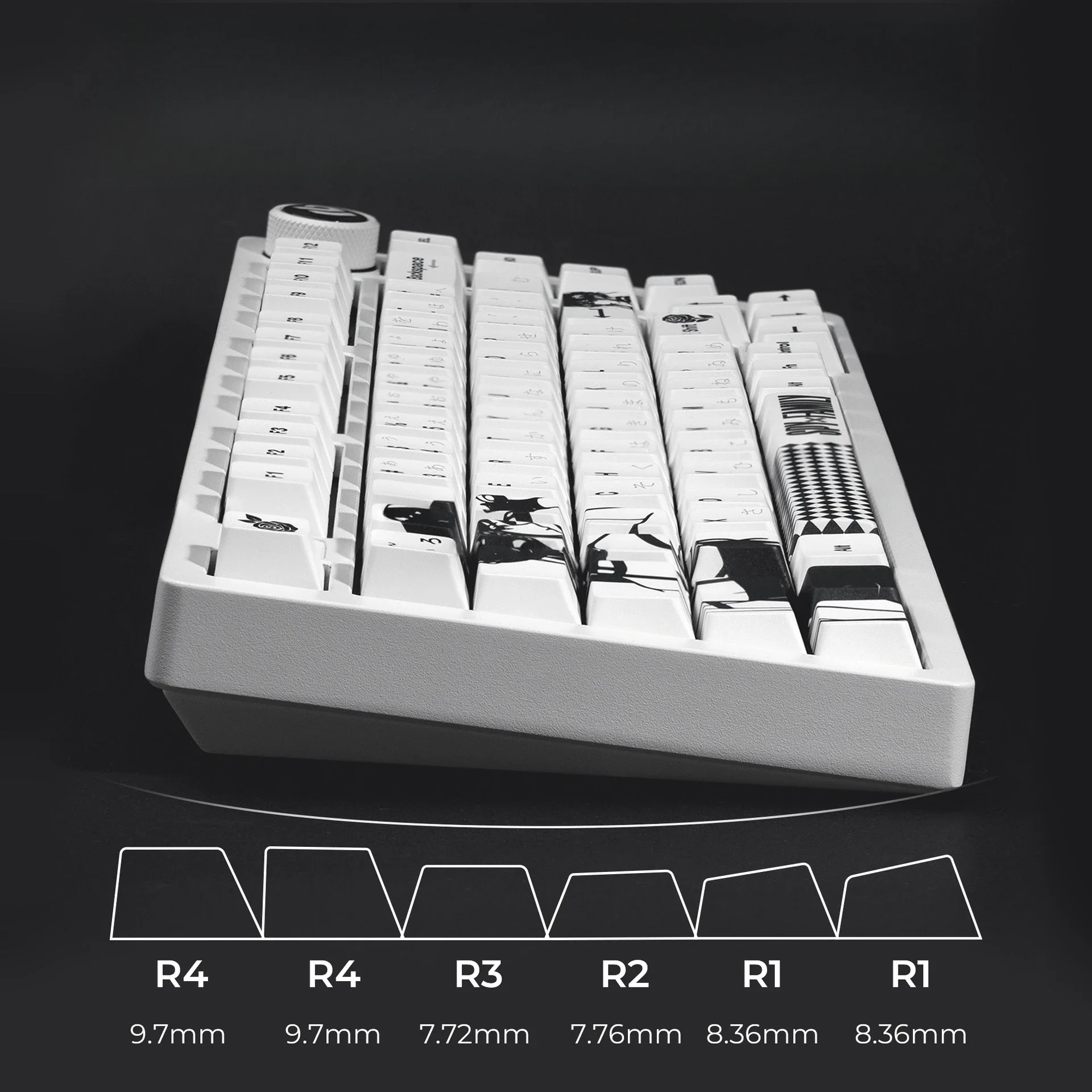 SPY×FAMILY Yor Forger 134  Keycaps PBT Key Caps for Mechanical Keyboard Game Customize