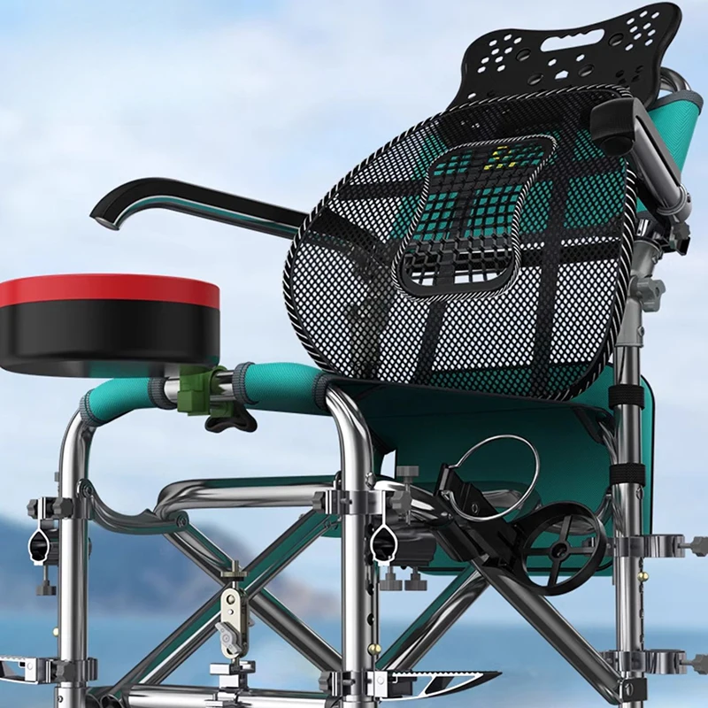 Ergonomic Fishing Beach Chairs Folding Portable Set Lightweight Beach Chairs Professional Outdoor Furniture Silla De Pesca LLBC