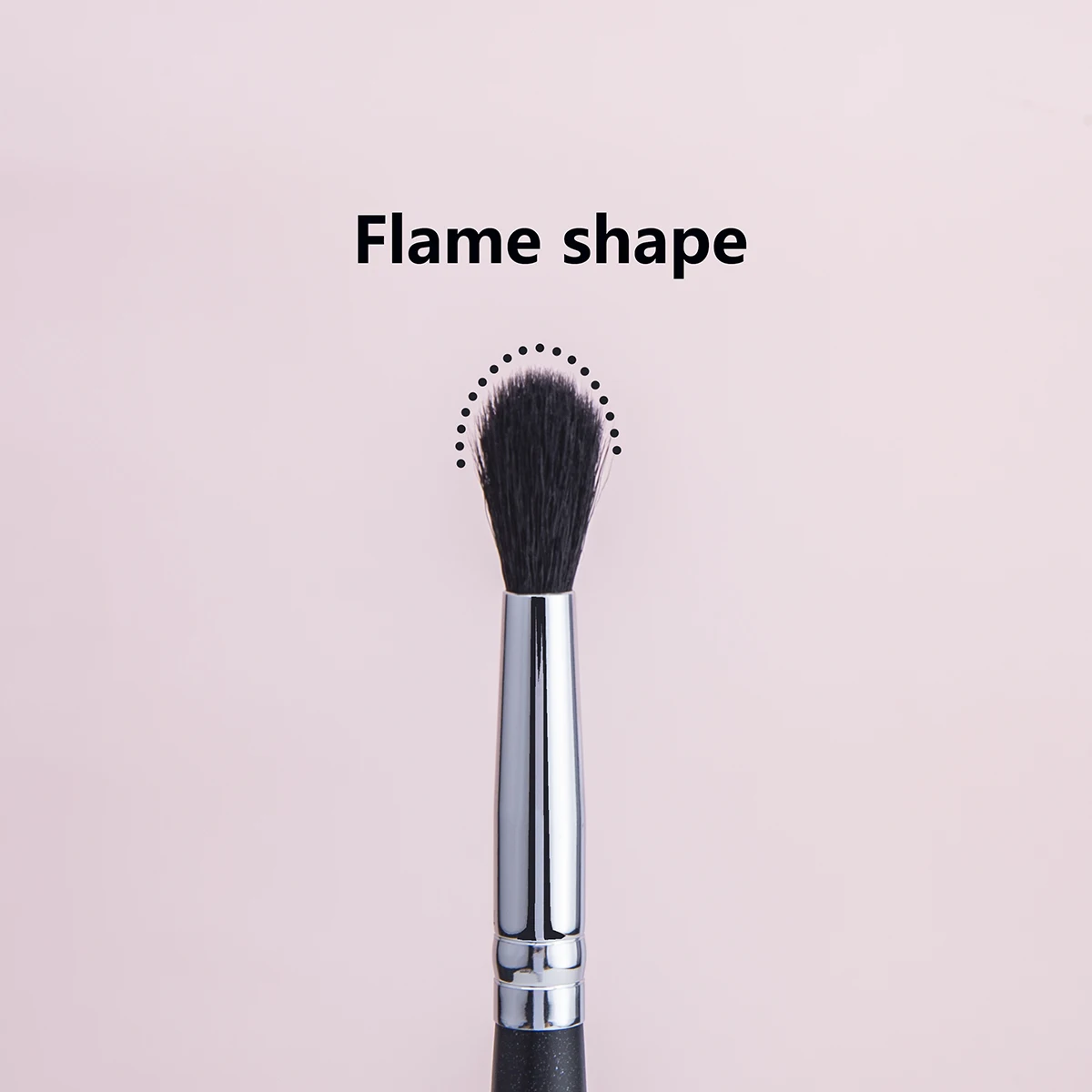 224 Crease Brush Eye Shadow Crease Blending Makeup Brushes High Quality Goat Hair Flame Shape Eye Shadow Crease Makeup Tool