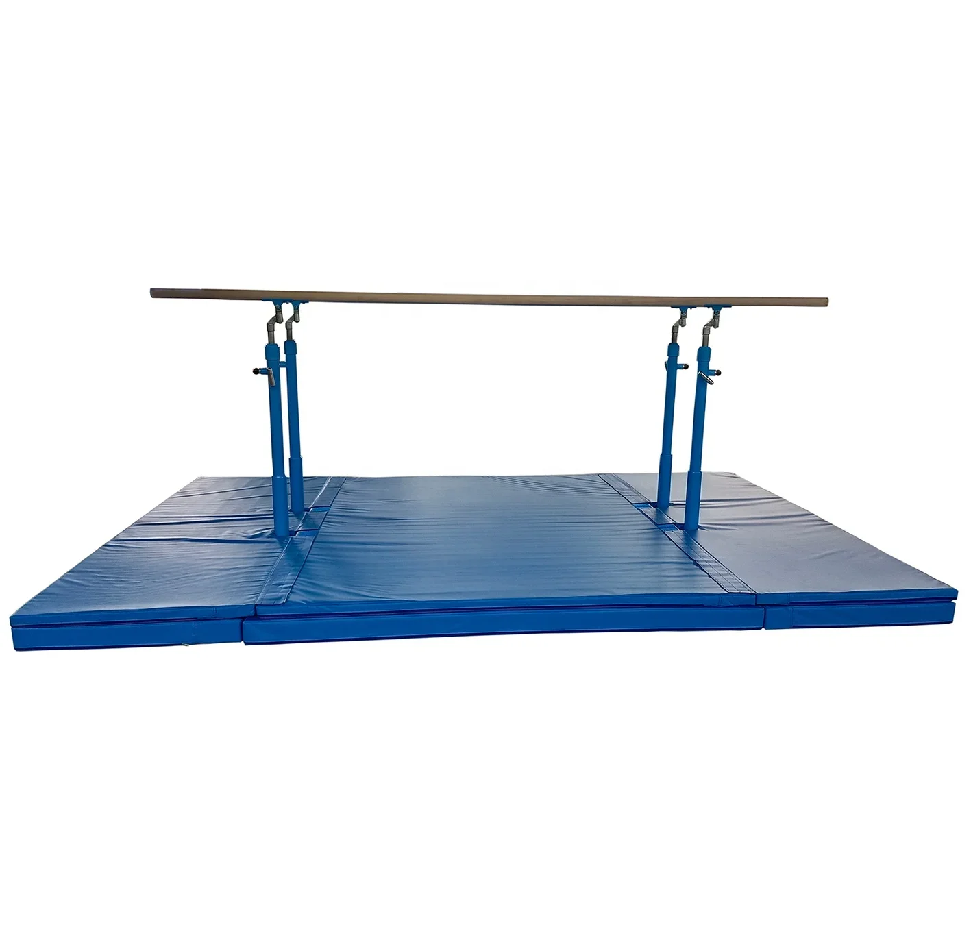 Cheap Professional Artistic gymnastics parallel bars with floor mat