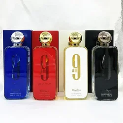 100 ml/3,4 oz 9PM 9AM Perfume Original para hombres fragancia ligera Afnan fragancia de larga duración Perfume para mujeres encanto encantador regalo